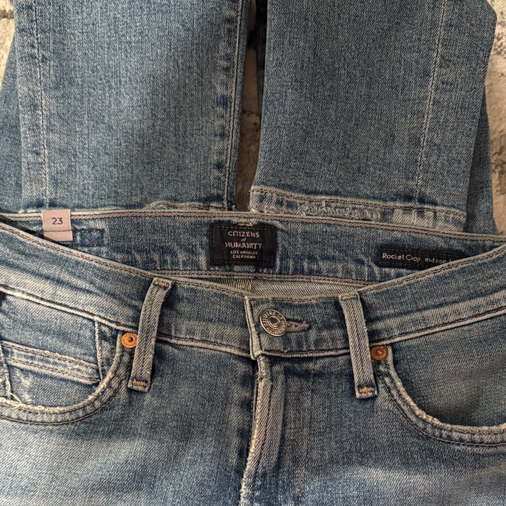 Citizens Of Humanity Light Blue Denim